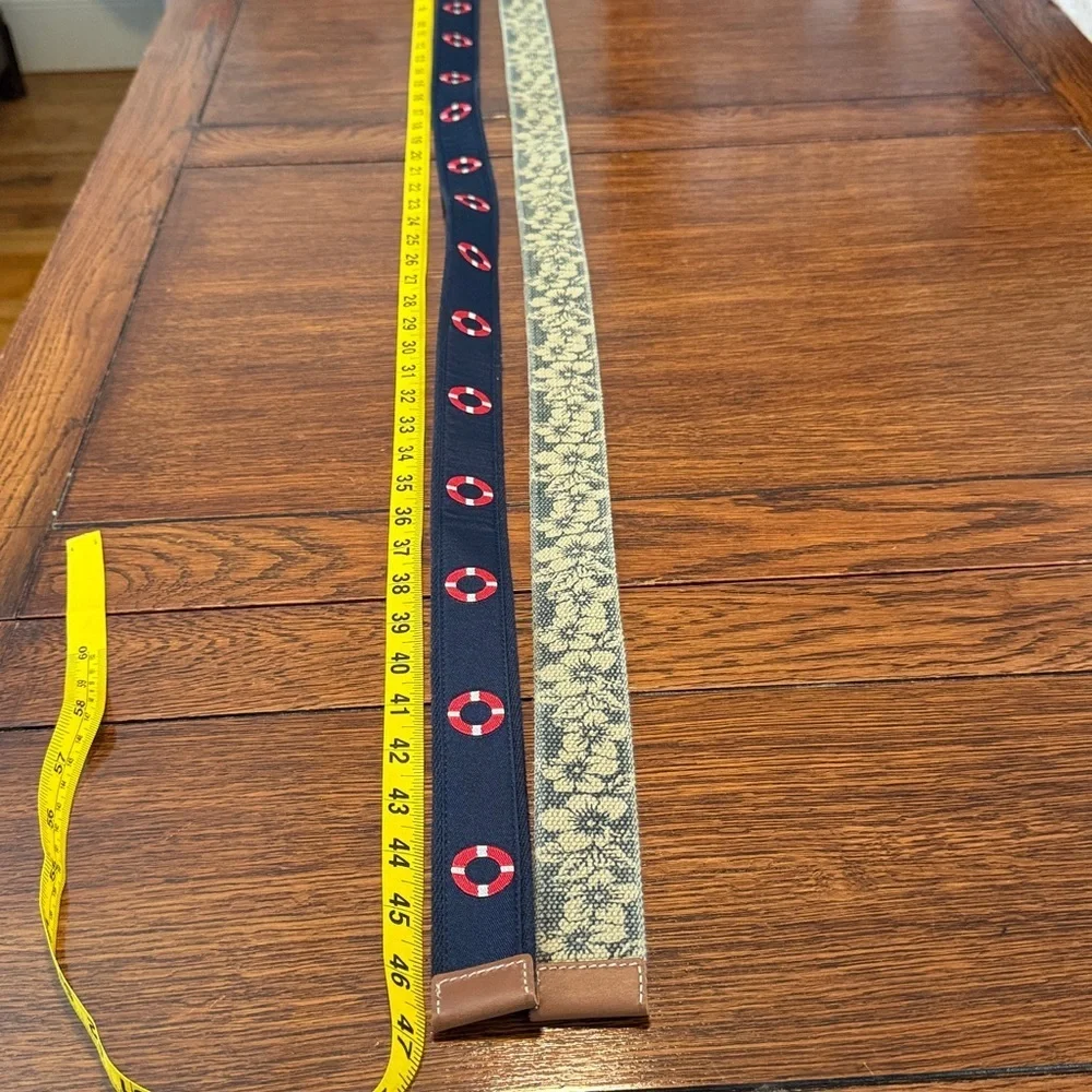 Daniel Cremieux Textured D ring Belts